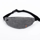 Canvas Waist Bag Fanny Pack Travel Belt Bag Pouch Sports Bum Bag