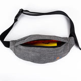 Canvas Waist Bag Fanny Pack Travel Belt Bag Pouch Sports Bum Bag