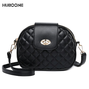Women Shoulder Bag Rhombic Handbags Purse Chain Leather Small