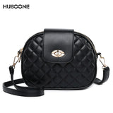 Women Shoulder Bag Rhombic Handbags Purse Chain Leather Small