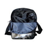 HUE MASTER Lion Print Messenger Bag for Men