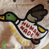 Japanese Duck Shoulder Messenger Bag Retro Canvas Tote Couple Casual Bags