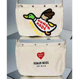 Japanese Duck Shoulder Messenger Bag Retro Canvas Tote Couple Casual Bags