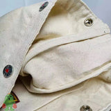 Japanese Duck Shoulder Messenger Bag Retro Canvas Tote Couple Casual Bags