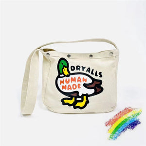 Canvas Couple Messenger Bag Duck Shoulder Men Women Casual Bag