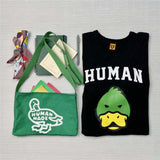 HUMAN Polar Bear Duck Pattern Mini Double Sided Couple Crossbody Bag