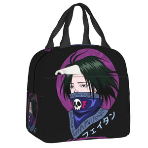 HXH Feitan Insulated Lunch Bag Hunter X Hunter Lunch Tote for Picnic