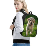 15 Inch Dog Printed School Bag Children Backpack Orthopedic Student Book Bag