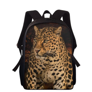 3D Print Children School Bags Girls Boys Kindergarten Primary Backpack