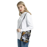 Animal Pattern Women Messenger Bag Small Cross-Body Student Book Bag