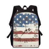 O'clock Printing Backpack Orthopedic School Bag for Kids