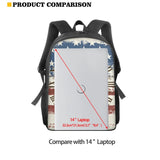 O'clock Printing Backpack Orthopedic School Bag for Kids
