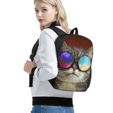 3D Print Children School Bags Boys Girls Backpack Kids Bookbag