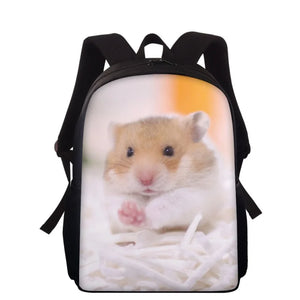 Floral Print School Backpack for Kids Women Laptop Bags Rucksack