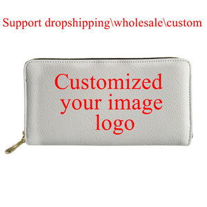 Polynesian Tribal Hawaii Print Zipper Women's Wallet
