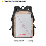 Punk Daypack School Backpack for Teens Boys Girls