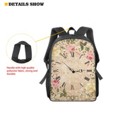 Teen Girls School Backpack 15 Inch Kids Large Bag Student Bagpack