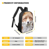 Teenage Girls Animal Print Backpack Multifunctional School Bag