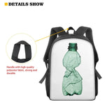 Quackity 15 Inch Women's Backpack for School and Outdoors