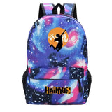 Haikyuu Anime Backpack Volleyball Teens Bookbag Boys Students School Bags