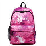 Haikyuu Backpack Unisex Waterproof Oxford Bag Large Capacity Student Girl Boy