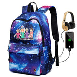 Haikyuu Backpack Unisex Waterproof Oxford Bag Large Capacity Student Girl Boy