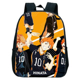 Haikyuu Shouyou Hinata Kids Backpack 12 Inch Waterproof