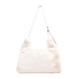 Plush Hairy Bag Women's High-Capacity Autumn Winter Shoulder Messenger