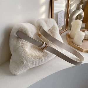 Plush Hairy Bag Women's High-Capacity Autumn Winter Shoulder Messenger