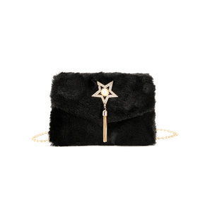 Winter Female Messenger Bag Business Shoulder Bag Girl Lipstick Bag