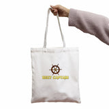 Harajuku Gothic Canvas Bag Horror Cartoon Large Capacity Shopper Bag