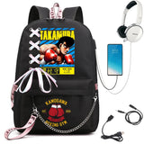 Hajime No Ippo Anime Backpacks Schoolbags Unisex Laptop Bags