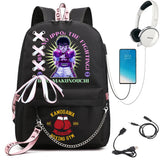 Hajime No Ippo Anime Backpacks Schoolbags Unisex Laptop Bags
