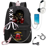Hajime No Ippo Anime Backpacks Schoolbags Unisex Laptop Bags