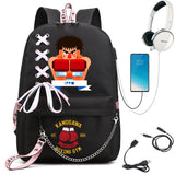 Hajime No Ippo Anime School Backpacks - Hot Harajuku KGB Shoulder Bags