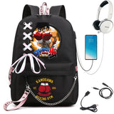 Hajime No Ippo Schoolbags Anime Shoulder Bags Harajuku KGB Backpack