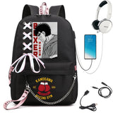 Hajime No Ippo Schoolbags Anime Shoulder Bags Harajuku KGB Backpack