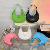 Green PU Leather Crossbody Bag for Women Handbag Small Shoulder Travel Totes