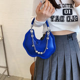 Half Moon Shoulder Bag Women Crossbody Casual Female Handbag
