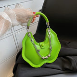 Half Moon Shoulder Bag Women Crossbody Casual Female Handbag