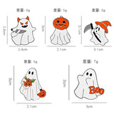 Halloween Boo Enamel Pins Funny Pumpkin Death Brooches Bag Lapel Button Badges