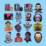 Classic Horror Movie Enamel Pin Brooches Bag Lapel Pin Cartoon Jewelry