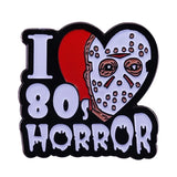 Classic Horror Movie Enamel Pin Brooches Bag Lapel Pin Cartoon Jewelry