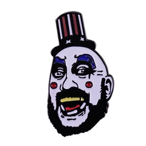 Halloween Clown Cartoon Brooch Backpack Hat Bag Collar Lapel Badges