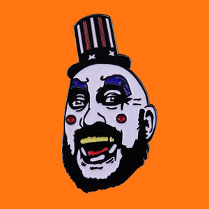 Halloween Clown Cartoon Brooch Backpack Hat Bag Collar Lapel Badges