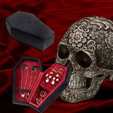 Halloween Coffin Shape Jewelry Box Display Storage Cases