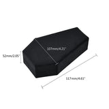 Halloween Coffin Shape Jewelry Box Display Storage Cases
