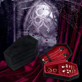 Halloween Coffin Shape Jewelry Box Display Storage Cases