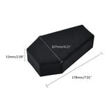 Halloween Coffin Shape Jewelry Box Earrings Ring Necklace Display