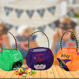 Halloween Handheld Pumpkin Bag Candy Bag Velvet Gift Bag